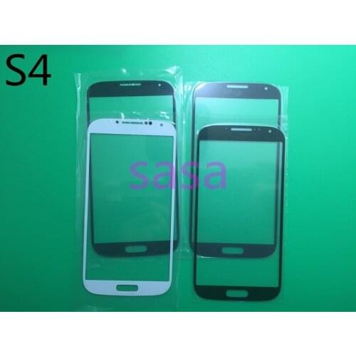 10pcs/lot Front Outer Glass Replacement For Samsung Galaxy S4 i9505 I9500 i9506 i337 M919 LCD Touch Screen Lens Top Glass