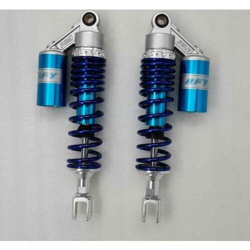 8mm spring 360mm MOTORCYCLE SHOCK ABSORBERS FOR Honda CB900F CB1100F CBX1000 SUZUKI YAMAHA Kawasaki black Blue