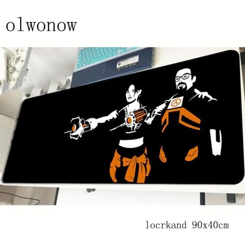 Half life mouse pad locrkand 900x400x2mm mousepads best gaming mousepad gamer High-end personalized mouse pads keyboard pc pad