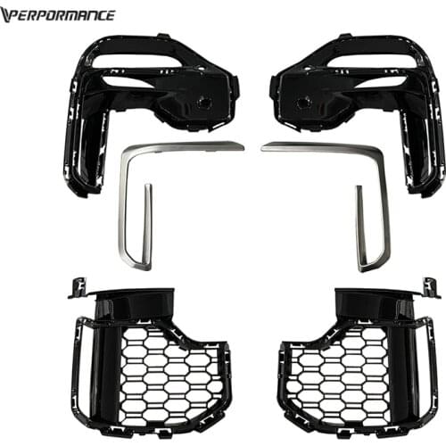 New product PP fog light cover front bumper light cover for X5 G05 M50I style fog light cover