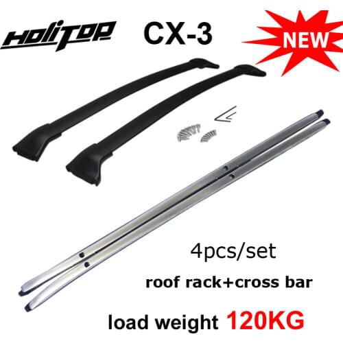New arrival roof rail roof rack and cross bar transverse rail for Mazda CX-3 2017 2018 2019 2020, 4PCS/set,hot sale in China