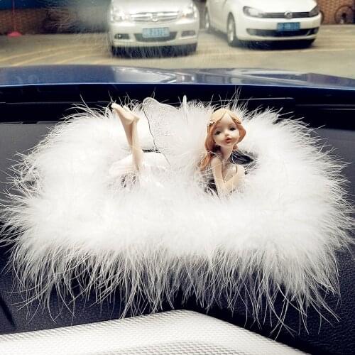 Angels gifts resin angel Flower fairy Figurines Statues wedding decoration sweet White Angel home decoration Beautiful Girl