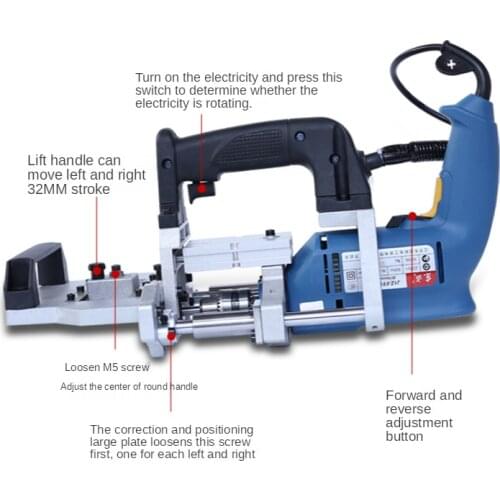 Portable side hole machine Horizontal Drilling Woodworking Three-in-One Hole Puncher Inclined Hole DrillingCNC Slotting Machine