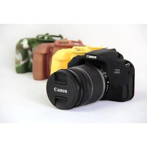Nice Soft Silicone Rubber Camera Protective Body Cover Case Skin Camera case bag for Canon 800D Camera