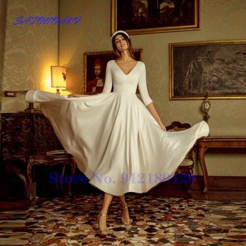 SATONOAKI Satin Wedding Dresses