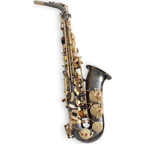 High Quality France Saxophone Alto Sax R54 Professional bE Alto saxofon Musical Instruments saxo Black Nickel Gold saxofone