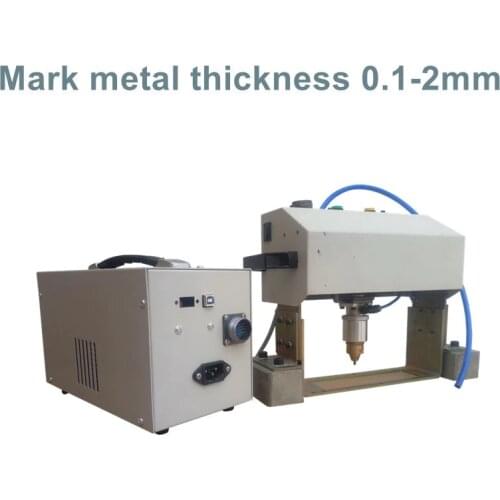 High Quality CNC Engraving Table Metal Portable Dot Peen Marking Machine 140*40mm pneumatic metal marking machine
