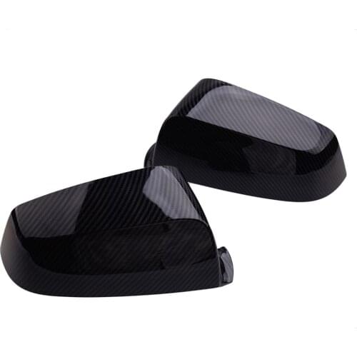 1Pair 51167187431 Side Rearview Door Wing Mirror Cap Cover 51167187432 Fit for BMW 5 Series E60 E61 E63 E64 LCI 2008 2009 2010