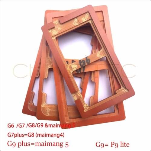 1pcs PF Glue Mould LCD screen glass Mold Holder oca molds forAscend G6 G7 G7 plus G8 G9 G9 plus