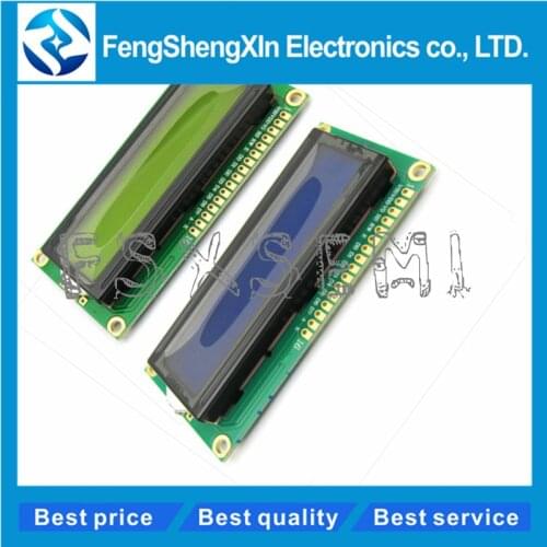 1602 16x2 Character LCD Display Module HD44780 Controller Blue/Green screen blacklight LCD1602 LCD monitor 1602 5V