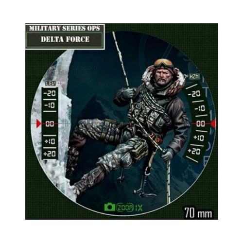70mm scale US Army Seal Special Forces (including cliffs) Resin Model Kit Model Free ShippingFree Shipping