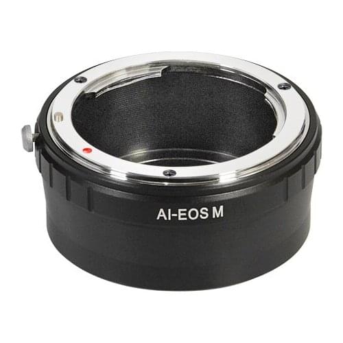 Lens adapter for Nikon F AI Mount Lens to Canon EF-M Mount Adapter AI-EOSM