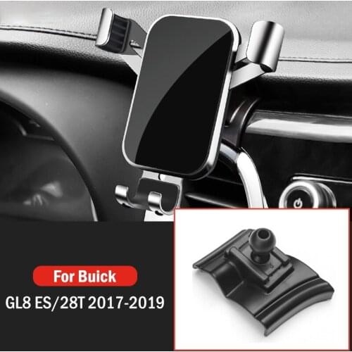 Car Mobile Phone Holder Air Vent Mount GPS Stand Gravity Navigation Bracket For Buick GL ES/28T 2017-2019 Car Accessories