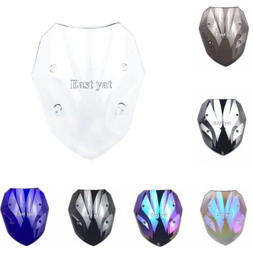 Motorcycle Double Bubble Windshield Wind Screen For BMW S1000XR S 1000 XR K49 2015 2016 2017 2018 2019 Black Smoke