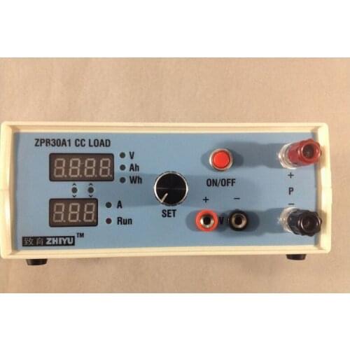 No Power Supply 30V0.2-9.99A60W Constant Current Electronic Load Capacity Tester Finished Product