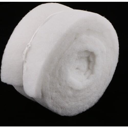 Aquarium Cotton Biochemical Filter Filtration Fish Tank Sponge Pad White, Suitable for Using in Freshwater And Marine Water