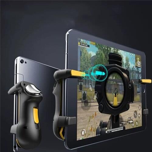 2pcs For iPad Tablet Game Controller High Sensitive Fire Button Automatic Press Aim Key Gaming Trigger for PUBG Game Accessories