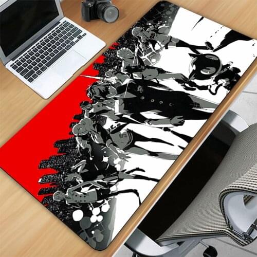 Mouse Gamer Pad for Computer PC Cabinet Custom Office Mats Complete Desk Deskmat Mause Table Persona 5 Gamers Accessories Mat