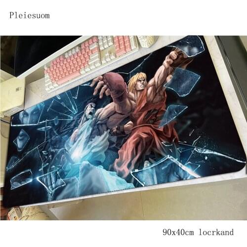 Tekken mouse pad gamer cool new mousepad 900x400x4mm rubber desk mat HD pattern gaming accessories game keyboard mats oversized