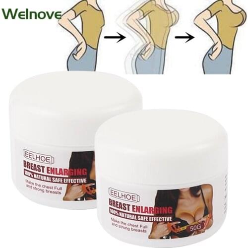 50g Breast Enlargement Herbal Cream Tightness Lifting Body Cream Elasticity Breast Enhancement Ointment Busty Sexy Body Care