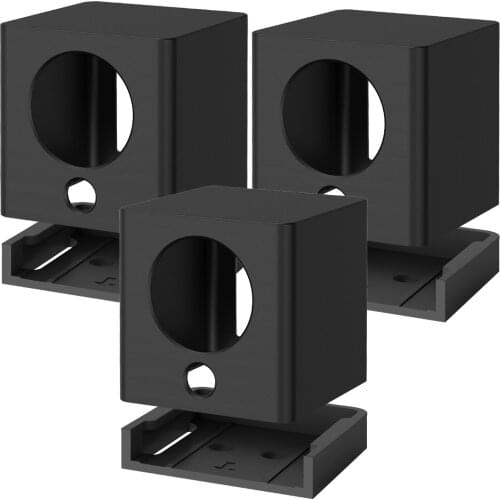 Wyze Cam Mount, Silicone Cover Protective Case Wall Mount Bracket with Wall Mount Base Holder for Wyze Cam iSmartAlarm iSC5D