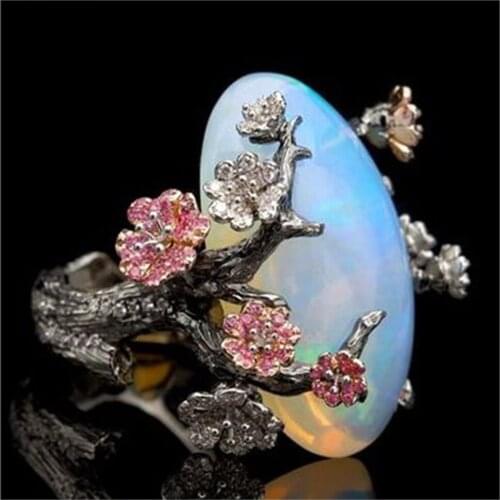KUNIU Women's Silver Rings