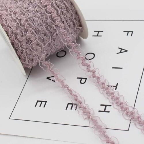 Multi-purpose Crown Fish Silk Elastic 1.5cm Wide Lace Can Be Used For Swimsuit Bra Ribbon Bouquet Gift Box Headdress Bow Weaving