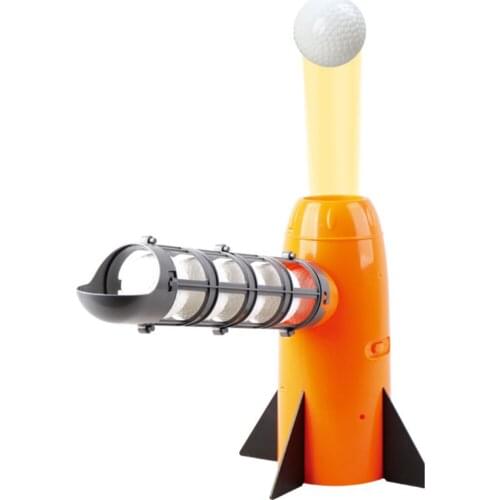 New Children Baseball Pop-Up Pitching Machine Automatic Trainer Toys with Baseball Bat for Outdoor Parent-Child Fun