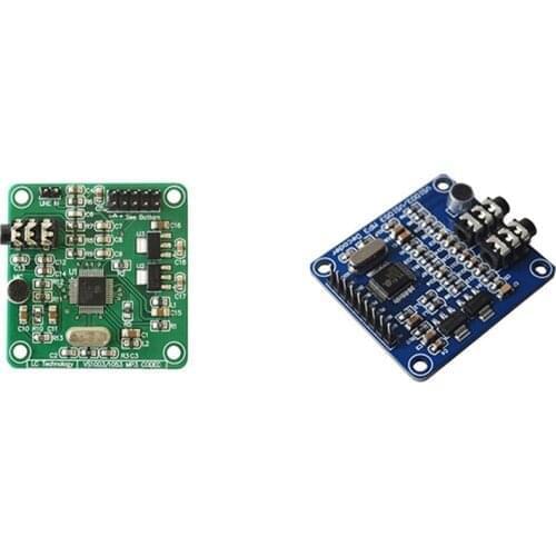 1 Pcs VS1053 MP3 Module Development Board & 1 Pcs VS1003B VS1053 MP3 Decoding Module Development Board