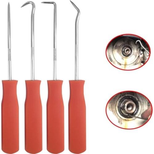 Durable 4PCS Car Remover Tool Set Auto Car Pick and Hook Set O Ring Oil Seal Gasket Puller Remover Craft Hand Mechanic Tools