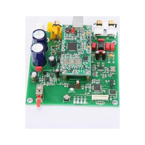 Assemble ES9038Q2M I2S DSD Fiber Coaxial Input Decoder Board DAC Audio Finished Board