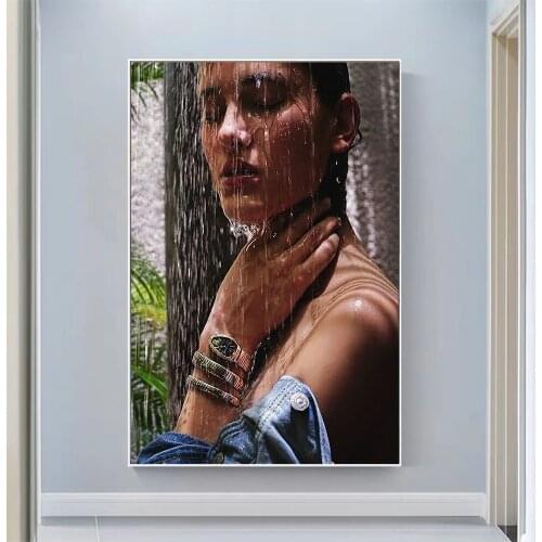 Silk Cloth Wall Poster Greta Varlese Art Home Decoration Gift