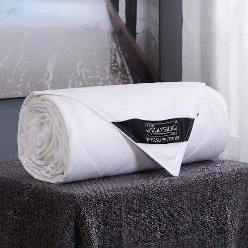 Lily Silk Comforter Duvet Silk Washable Cotton Covered 100 pure and natural long strand silk floss Free Shipping