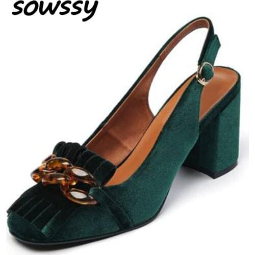 Sowssy Women's Shoes With A Strap