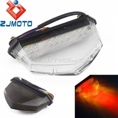 Cafe Racer LED Rear Tail Lights Motorcycle Tail Brake Light Indicator Lamp for Harley Honda Yamaha Bobber Chopper XL