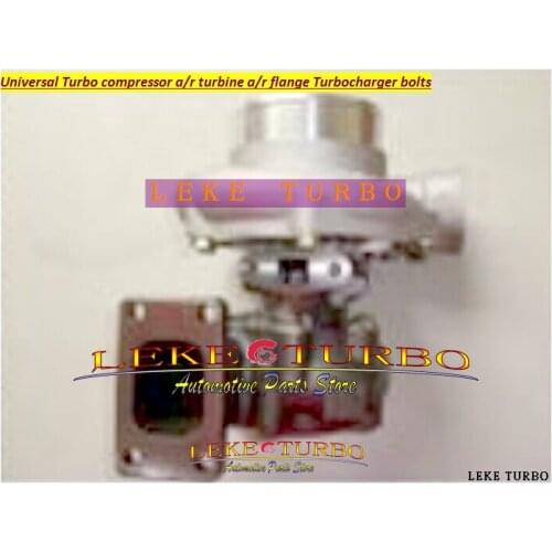 Universal Turbo GT35-1 Compressor AR 0.70 Turbine AR 0.63 ; T3 flange 5 bolt ;Oil Cooled External Wastegate Journal bearing