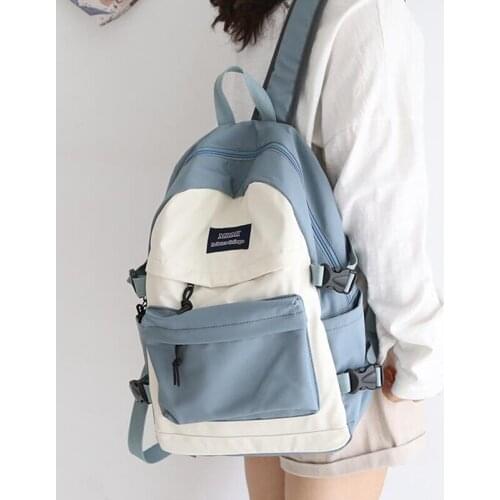 Large Capacity Women Backpack Fashion Schoolbag Backpack for Teenager Girls Female High School College Student Book Bags Female