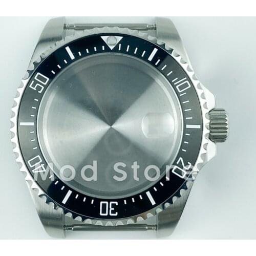 High Quality 500m Tested WR 43.5mm DEEP SEA Homage Big Watch Case with Bracelet Fit For ETA2824 / NH35A Movement