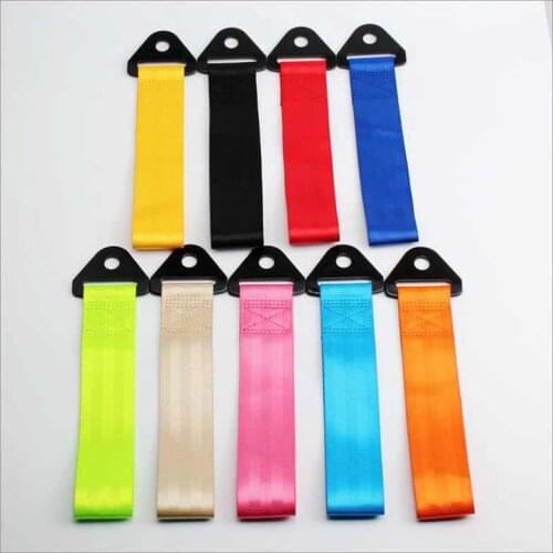 Xuanyida High Quality Tow Strap 23*4.8cm Tow Strap Racing Car Tow Strap/tow Ropes/Hook/Towing Bars With Screws and Nuts