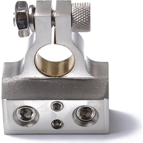 Car battery chuck battery pile positive and negative car battery chuck sand plating nickel with conversion sleeve