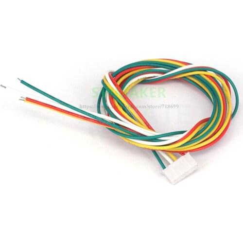 SWMAKER 1meter Stepper motor leads stepper motor lines 4 wires with terminals line length 1000mm for 3D printer CNC