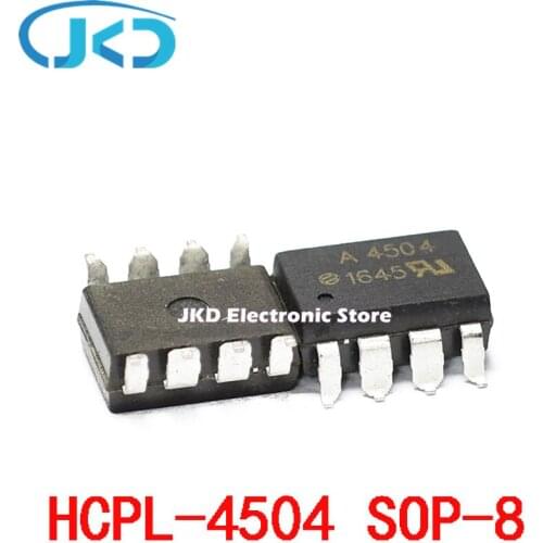 10pcs/lot HCPL-4504 HCPL4504 A4504 SOP-8 SOP8 Optocoupler