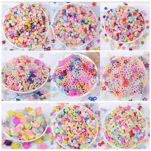 10pcs/lot flatback resin Imitation Pearl accessaries resin cabochons accessaries resin cartoon