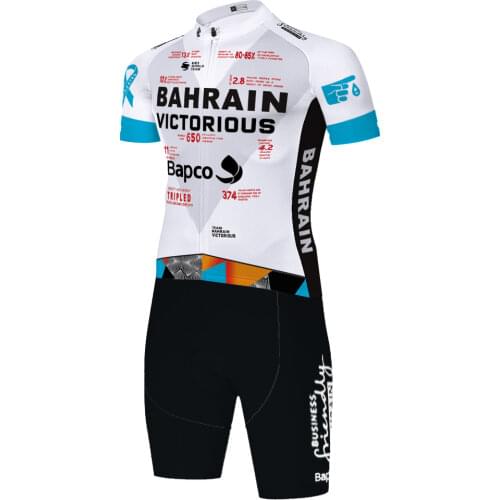 2021 BAHRAIN One Piece triathlon Skinsuit Велоспорт Conjunto Ciclismo Ropa Ciclismo Hombre Uniforme Ciclismo Hombre jumsuit