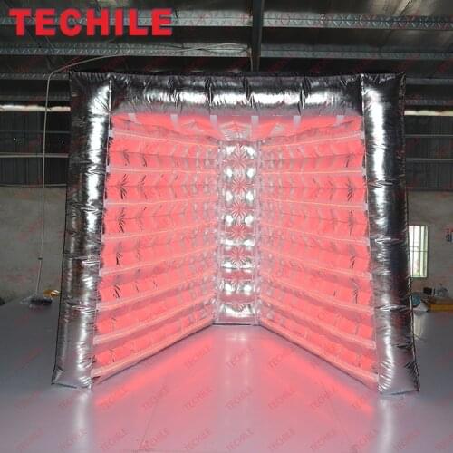 8ft new design fashion inflatable V sharp vogue photo booth