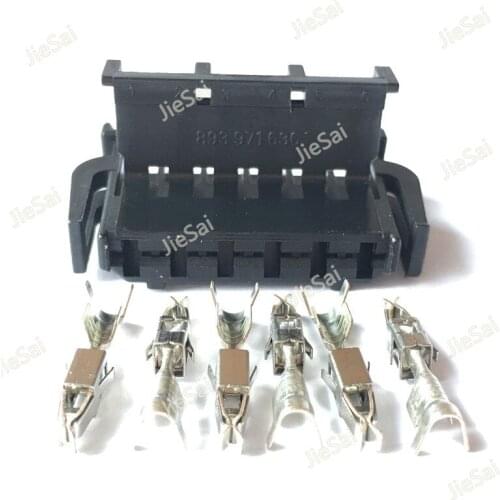 Auto 6 Ways 6 Pin Female Harness Connector Wire Connector