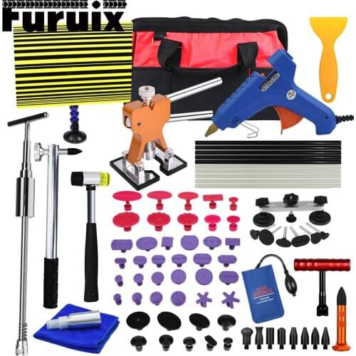 Car Remove Dent Paintless Dent Repair Tool Car Dent Remover Reverse Hammer Straightening Pulling Dents Instruments