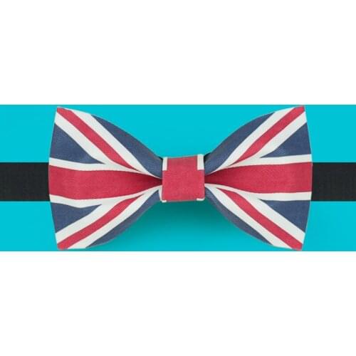 Free shipping 2019 new fashion mens male Original handmade tie printed bow tie banquet party groom dress wedding Rice word flag