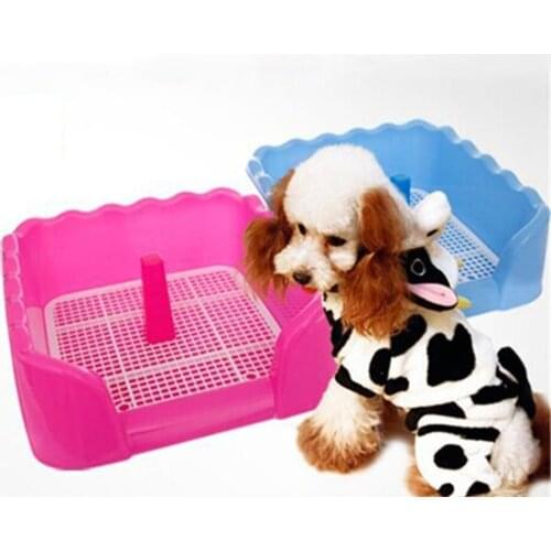 Cat Litter Box with Tray Mat Plastic Pet Cat Rabbit Pee Toilet for Cats Sifting Cat Litter Box Pee Pad Tray Pet Trainer Cleaning