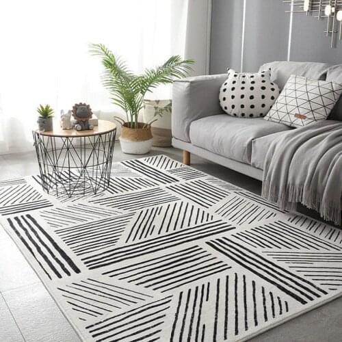 Washable Large Rug Carpet Rugs Carpets for Living Room Bedroom Geometric Non-slip Modern Kids Play Floor Parlor Mats Area Rugs
